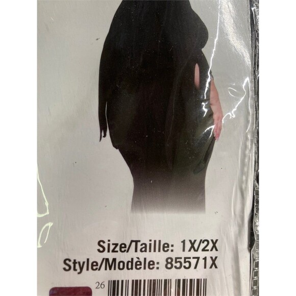 Leg Avenue Elvira Immortal Mistress Of The Dark Adult Size 1X-2X Costume NEW - Picture 2 of 4
